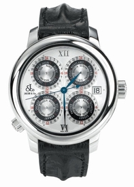 Womens Jacob & Co. GMT World Time GMT6SS Stainless Steel Watch