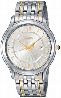 Quartz Seiko SKK679 Mens Silver Watches