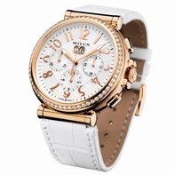 Milus Zetios Chronograph ZETC411 Rose Gold Case Swiss Watch