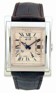 Mens Bedat & Co. Bedat No.7 777.010.800 Stainless Steel Watch
