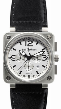 Bell Ross BR01 BR 01-94 White Dial Watch