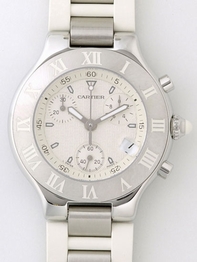Cartier W10184U2 Silver Watch
