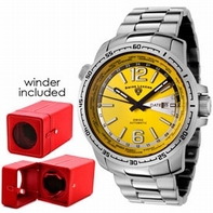 Swiss Legend 10013A-77-W Yellow Watch