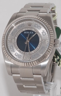 Rolex 116034SCAO Blue Watch