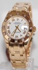Rolex Pearlmaster 80318WRO Yellow Gold Case Swiss Watch