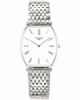 White Longines L4.705.4.11.6 Unisex Stainless Steel Watch