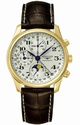 Longines Master Collection L2.673.6.78.3 18kt Yellow Gold Case Swiss Watch