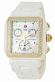 Michele MWW06F000003 Quartz White Ceramic Watch