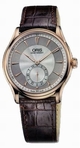 Mens Oris Artelier 396-7580-6051LS Rose Gold Watch