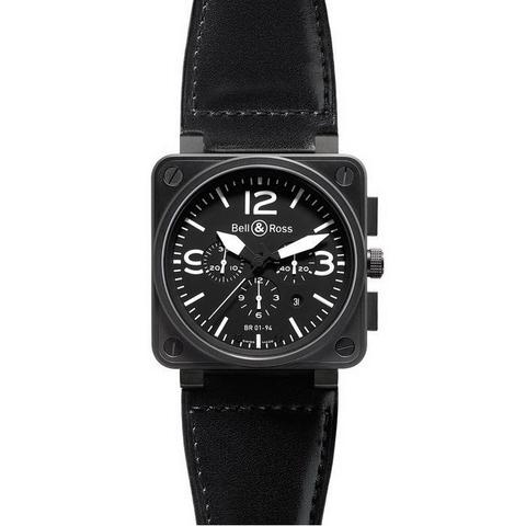 Bell Ross BR 01 BR01-94 Stainless Steel Case Swiss Watch