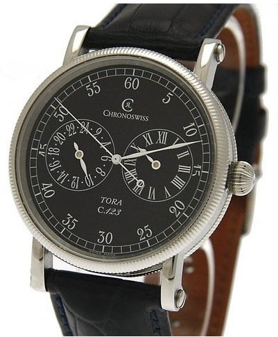 Chronoswiss CH7423-BK 38mm Water Resistant Watch