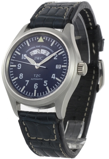 IWC Spitfire Pilot IW325103 Platinum Case Swiss Watch