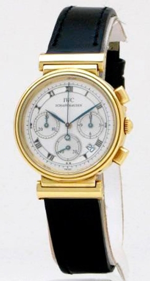 IWC IW3739001 Swiss Quartz 18k Yellow Gold Watch