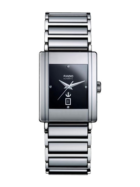 Black Rado R20693722 Mens Platinum Watch