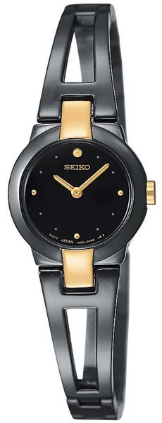 Seiko Titanium SUJA80 Black Dial Watch