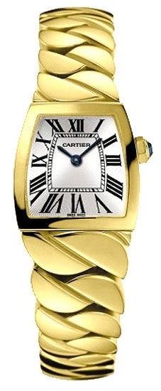 Silver Cartier W640020H Womens White Gold Watch
