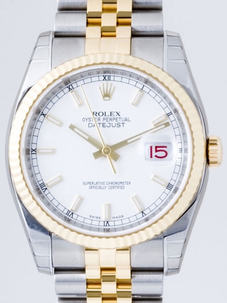 Rolex 116233WSJ Automatic 18kt Yellow Gold and Stainless Steel Watch