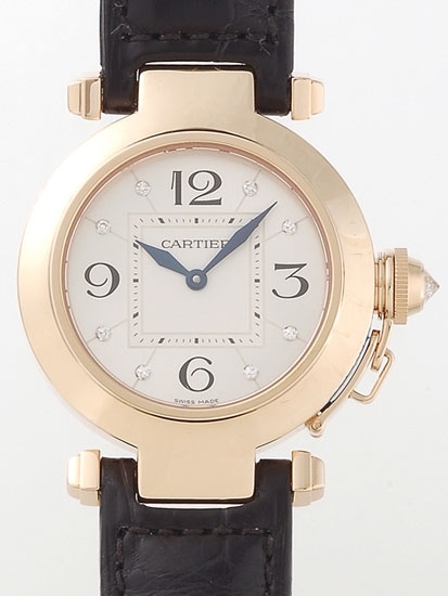 Mens Cartier Pasha WJ11902G Stainless Steel Watch