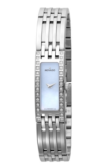 Silver Movado 606302 Womens Stainless Steel Watch