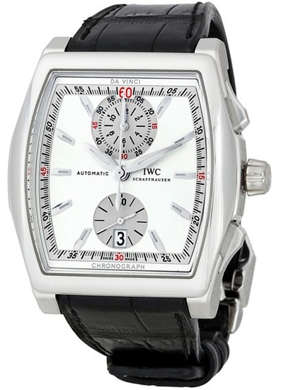 Silver IWC IW376405 Mens Platinum Watch