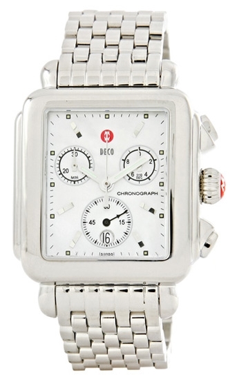 Michele MWW06A000141 33 mm x 46 mm 50 meters (165 Feet) Water Resistant Watch