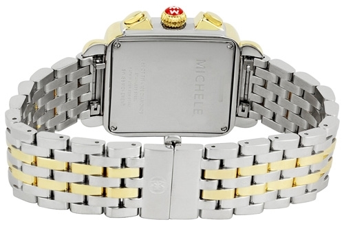 Michele Deco MWW06A000352 White Mother Of Pearl Dial Dial Watch