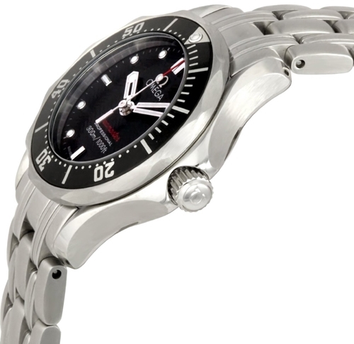 Womens Omega Seamaster OM21230286101001 Stainless Steel Watch