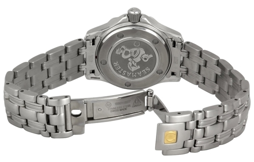 Womens Omega Seamaster OM21230286101001 Stainless Steel Watch