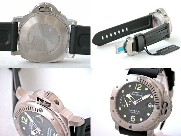 Panerai Luminor Submersible PAM00025 Black Dial Watch