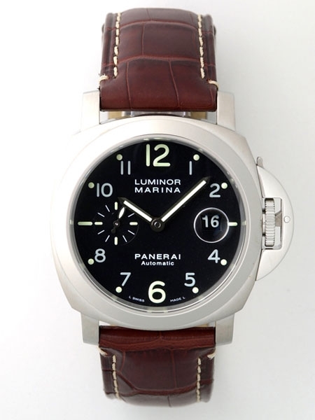 Panerai Luminor Marina PAM00164 Stainless Steel Brushed and Polished Case Swiss Watch