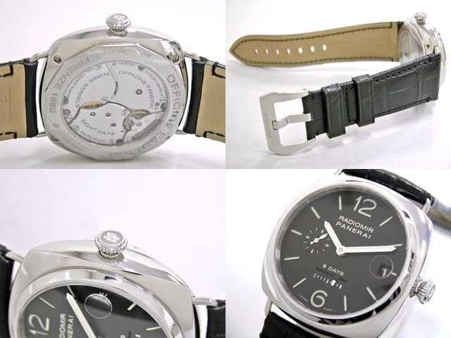 Manual Winding Panerai PAM00268 Mens Black Watches