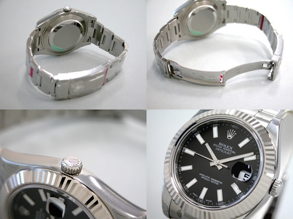 Rolex 116334BKSO Datejust Mens Series Mens Watch