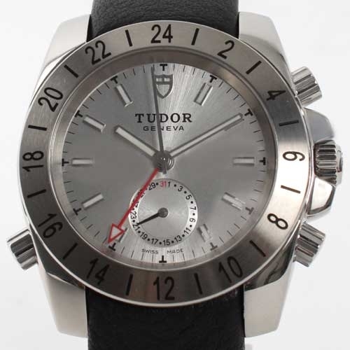 Mens Tudor Hydronaut II TD20200SLLBK Stainless Steel Watch