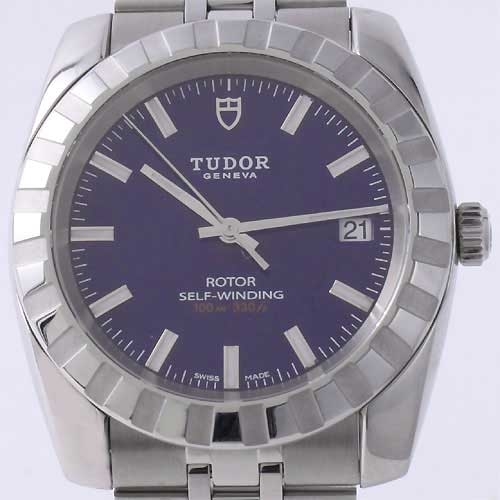 Tudor Mens Stainless Steel Watch TD21010BL5