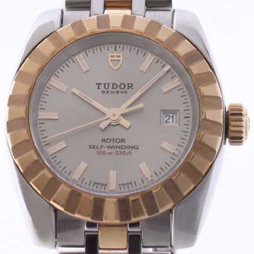 Mens Tudor GranTour Date TD22013SL5 Stainless Steel Watch