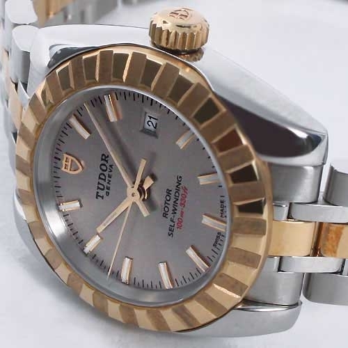 Mens Tudor GranTour Date TD22013SL5 Stainless Steel Watch