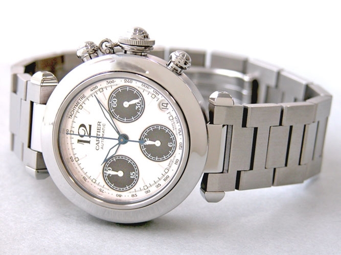 Cartier W31048M7 Automatic White Gold Watch