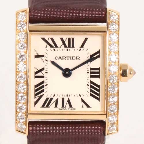 Mens Cartier Declaration WE100131 White Gold Watch