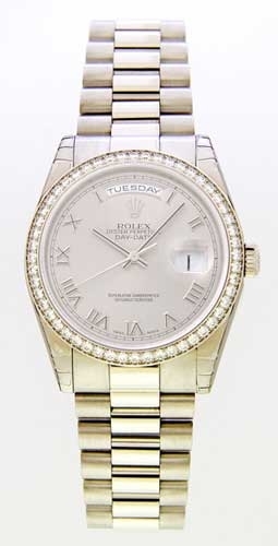 Rolex 118346 36mm 30 meters (100Feet) Water Resistant Watch