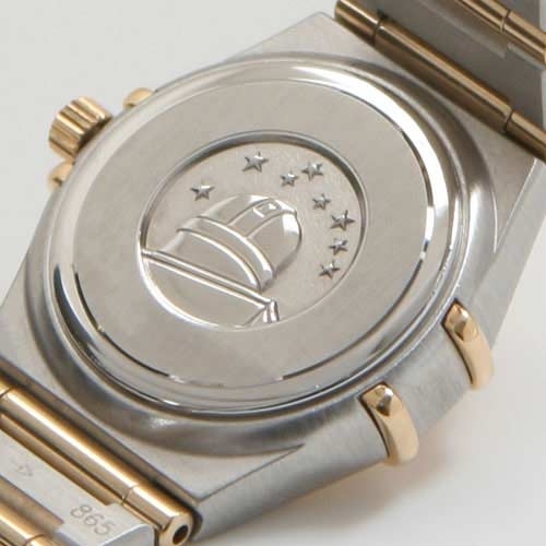 Yellow/ Gold Omega 1267.10.00 Womens Stainless Steel/Yellow Gold Watch