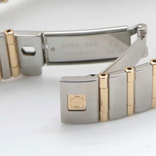 Yellow/ Gold Omega 1267.10.00 Womens Stainless Steel/Yellow Gold Watch