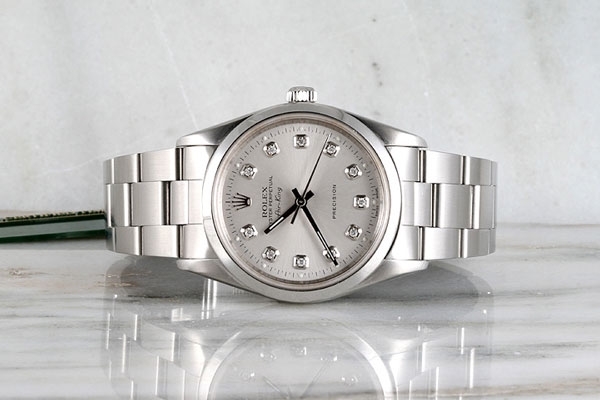 Rolex 14000 34mm 100m / 330ft (suitable for swimming and shallow snorkeling; unsuitable for diving) Water Resistant Watch