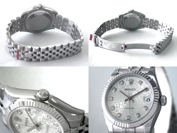 Rolex 178274 White Jubilee Diamonds Watch