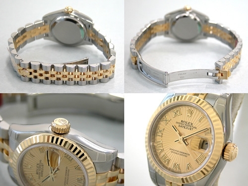 Mens Rolex Datejust Ladies 179173 Stainless Steel Watch