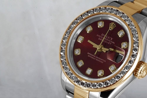 Rolex Datejust Ladies 179173 Stainless Steel Case Swiss Watch