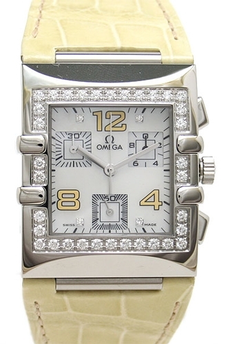 Omega 1847.72.21 34 x 28 millimeters 30 meters/100 feet Water Resistant Watch