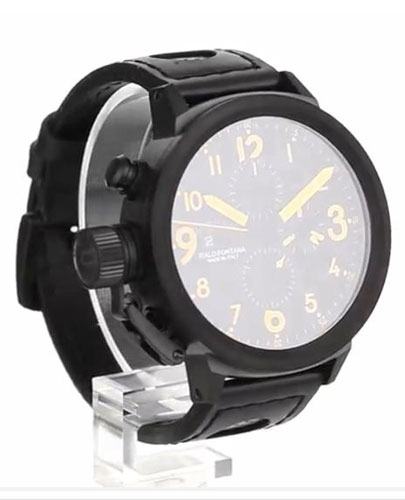 U-Boat Flightdeck 1905 Black Dial Watch