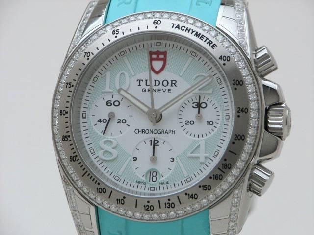Tudor Glamour Date-Day Lady 20310 Stainless Steel round shape Case Swiss Watch