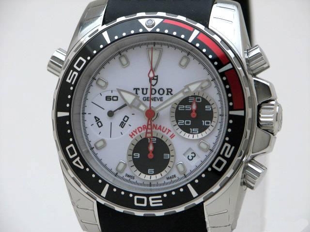 Mens Tudor Hydronaut II 20360 Stainless Steel Watch