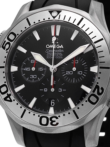 Black Omega 2993.52.91 Mens Stainless Steel Watch